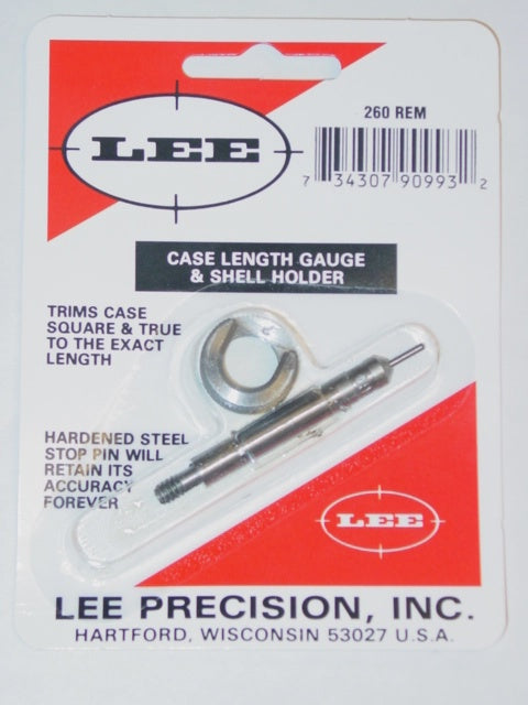 Lee 260 rem case length gauge
