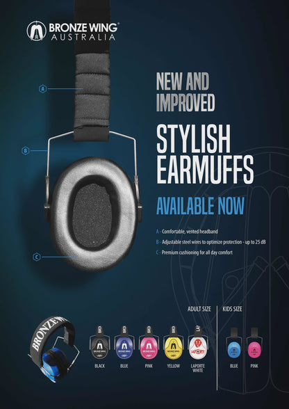 Bronze Wing - Ear Muffs